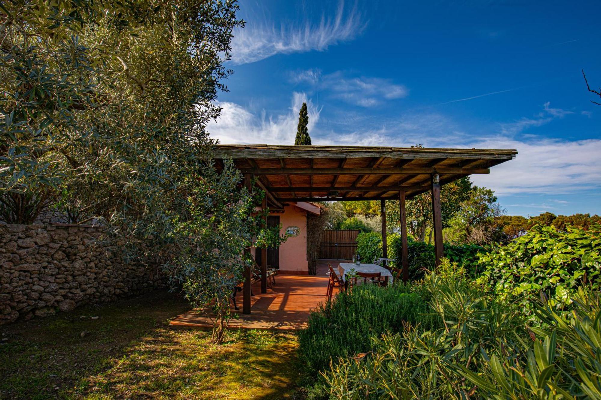 Il Cottage Di Villa Sveva, Splendida Vista Mare Порто-Санто-Стефано Екстер'єр фото