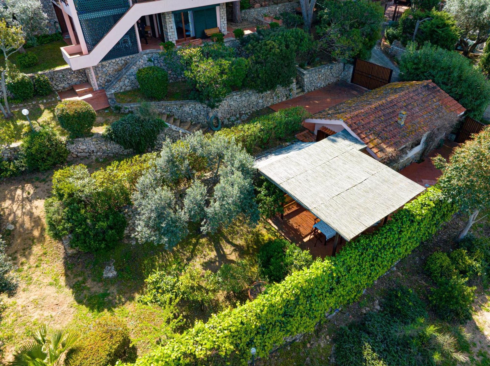 Il Cottage Di Villa Sveva, Splendida Vista Mare Порто-Санто-Стефано Екстер'єр фото